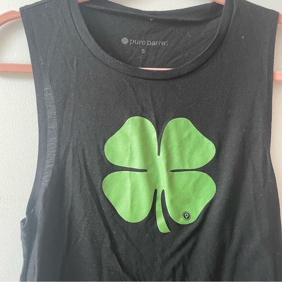 Pure barre shamrock tank top - Picture 2 of 3